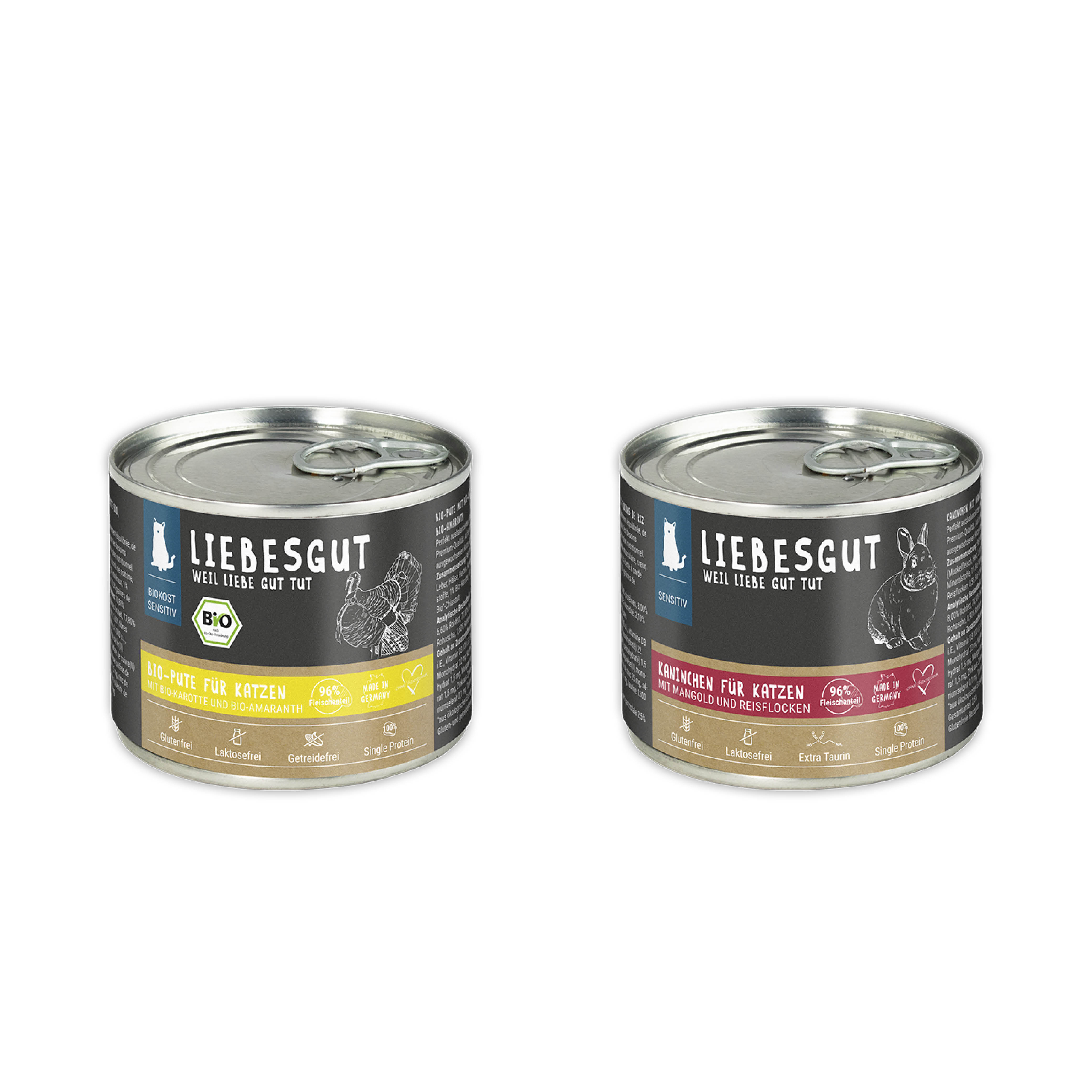 Probierpaket Katze Sensitiv 4 x 200 g