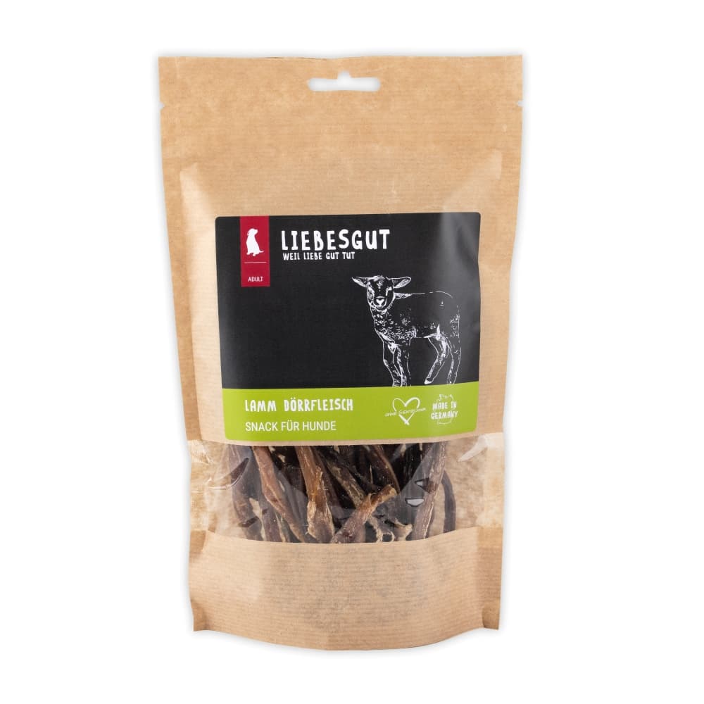 67045020_Trockenkau_LG_Hund_Adult_Lamm-D-rrfleisch_V2024-02_VORNE-ret Lamm Dörrfleisch