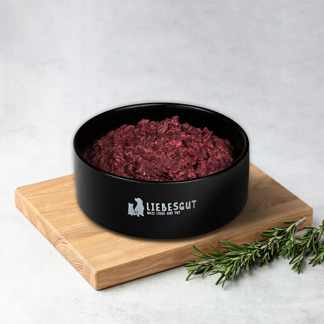 Barf-Menü Wildhase mit Gemüse 14 x 400g