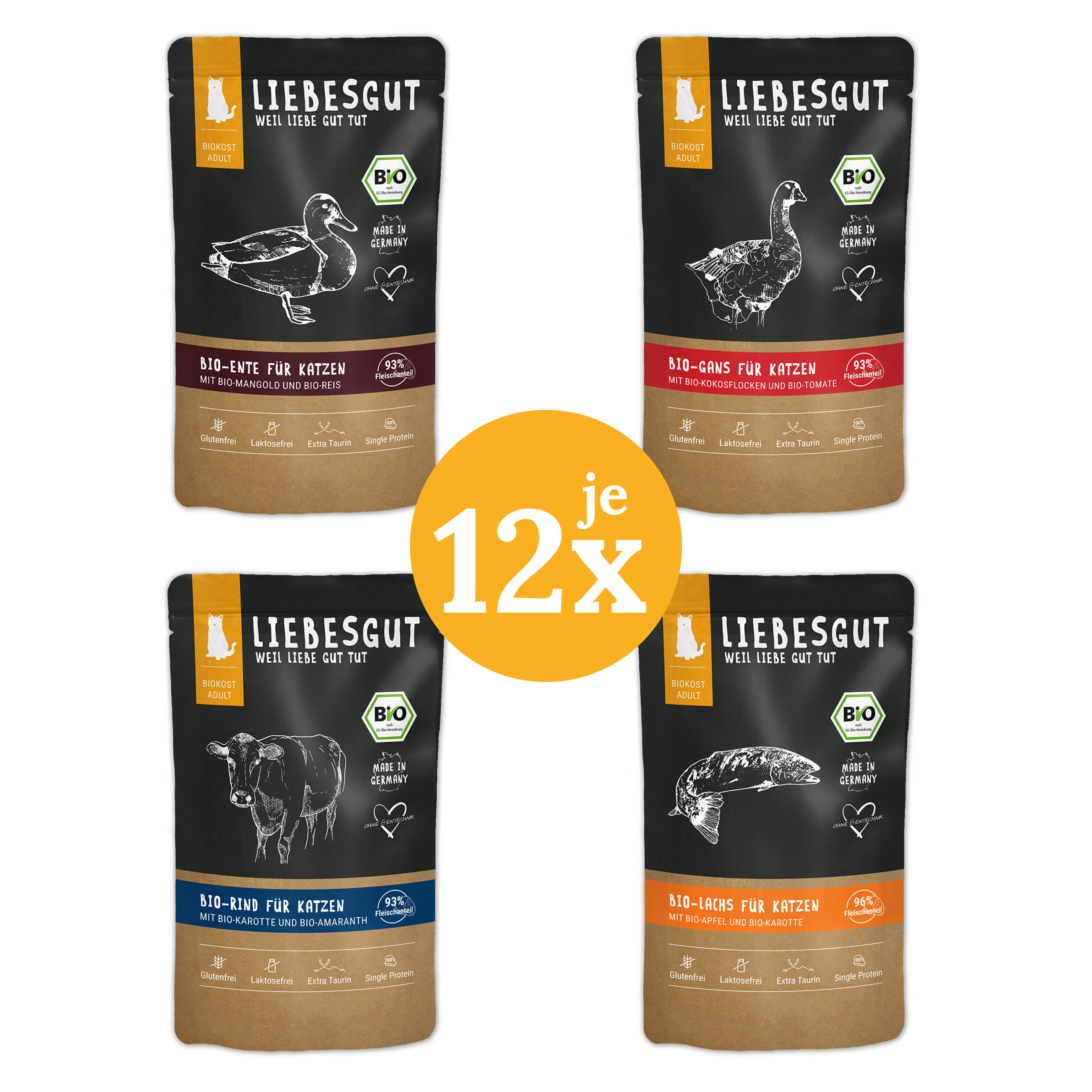 Probierpaket Katze Adult 100 g
