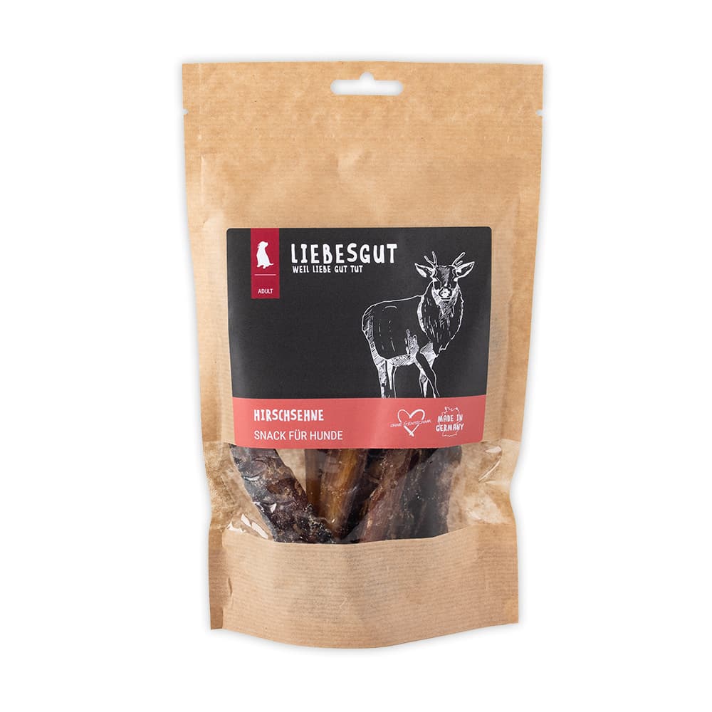 67045026_Trockenkau_LG_Hund_Adult_Hirschsehne_V2024-02_VORNE-komprimiert Hirschsehne