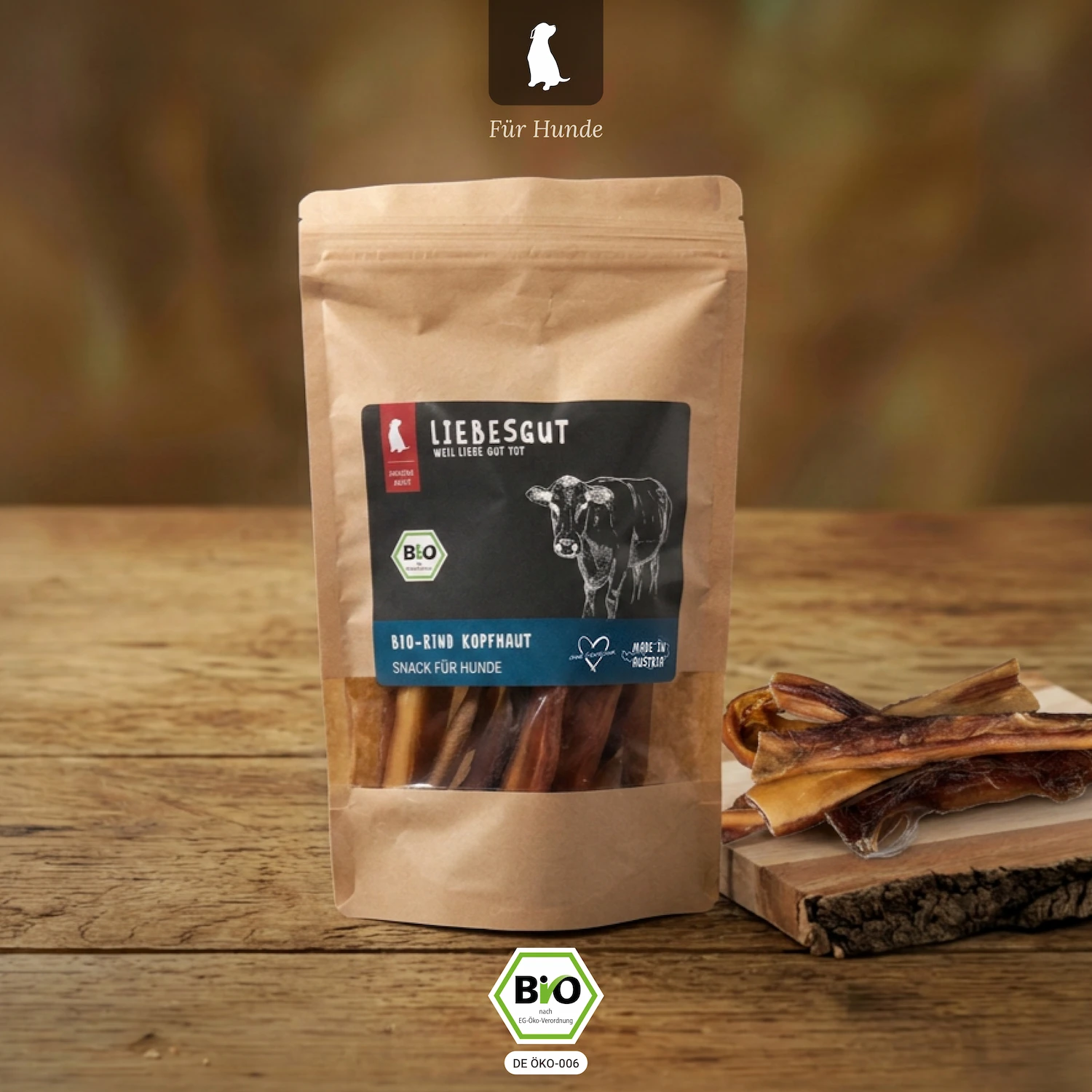 Bio Rind Kopfhaut (150g)