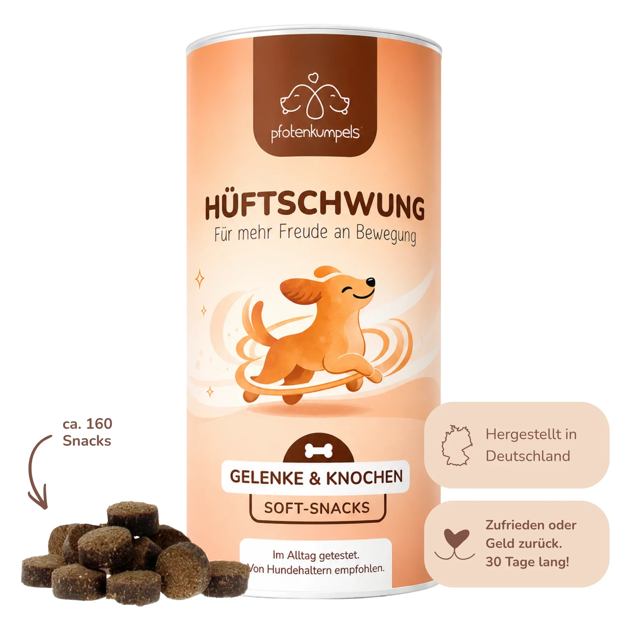 Hüftschwung - Gelenk-Snack für Hunde