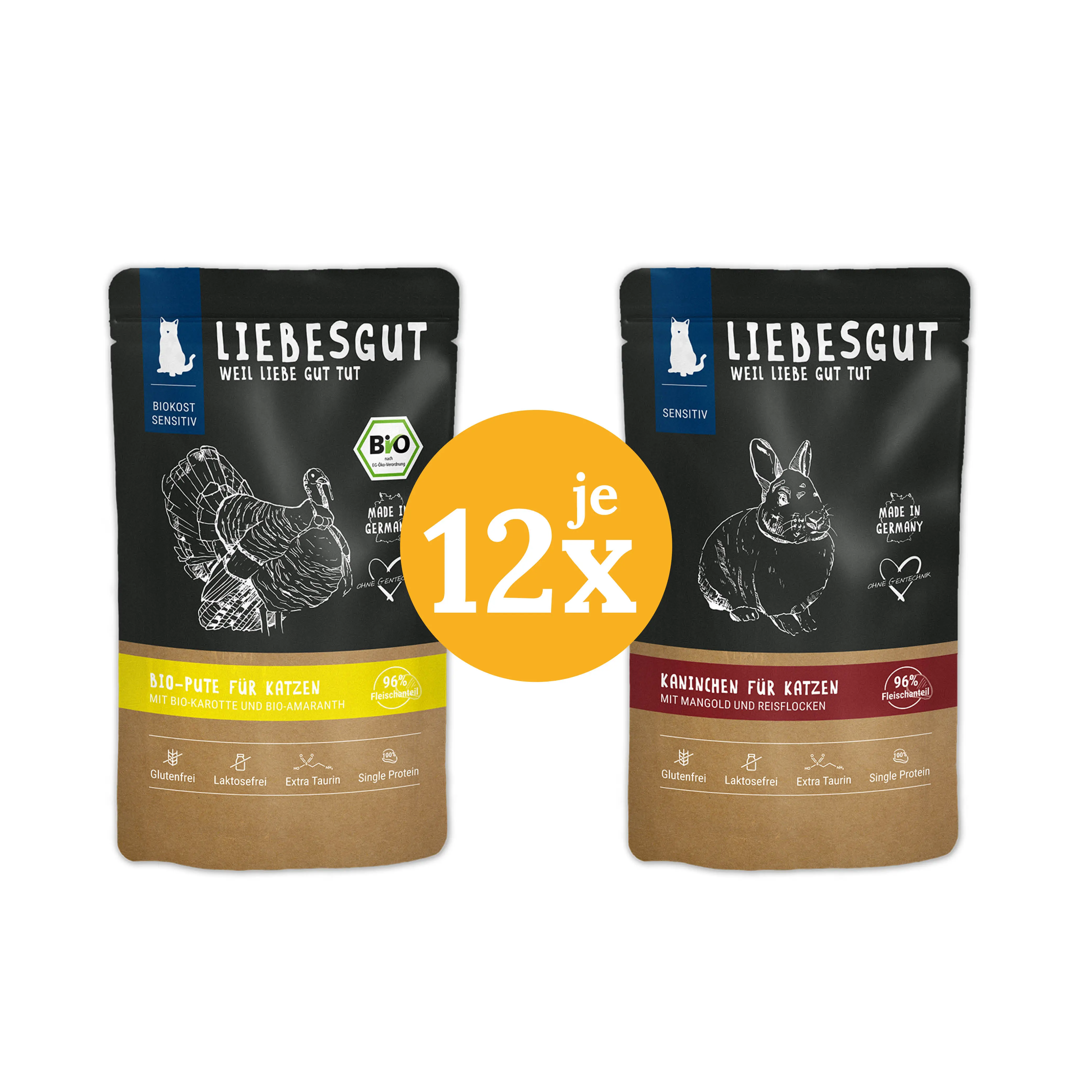 Probierpaket Katze Sensitiv 100 g