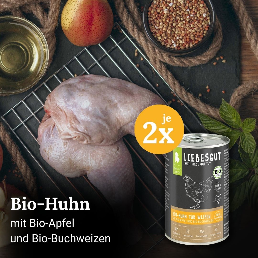 Probierpaket Hund Junior 6 x 400 g Probierpaket Hund Junior 6 x 400 g