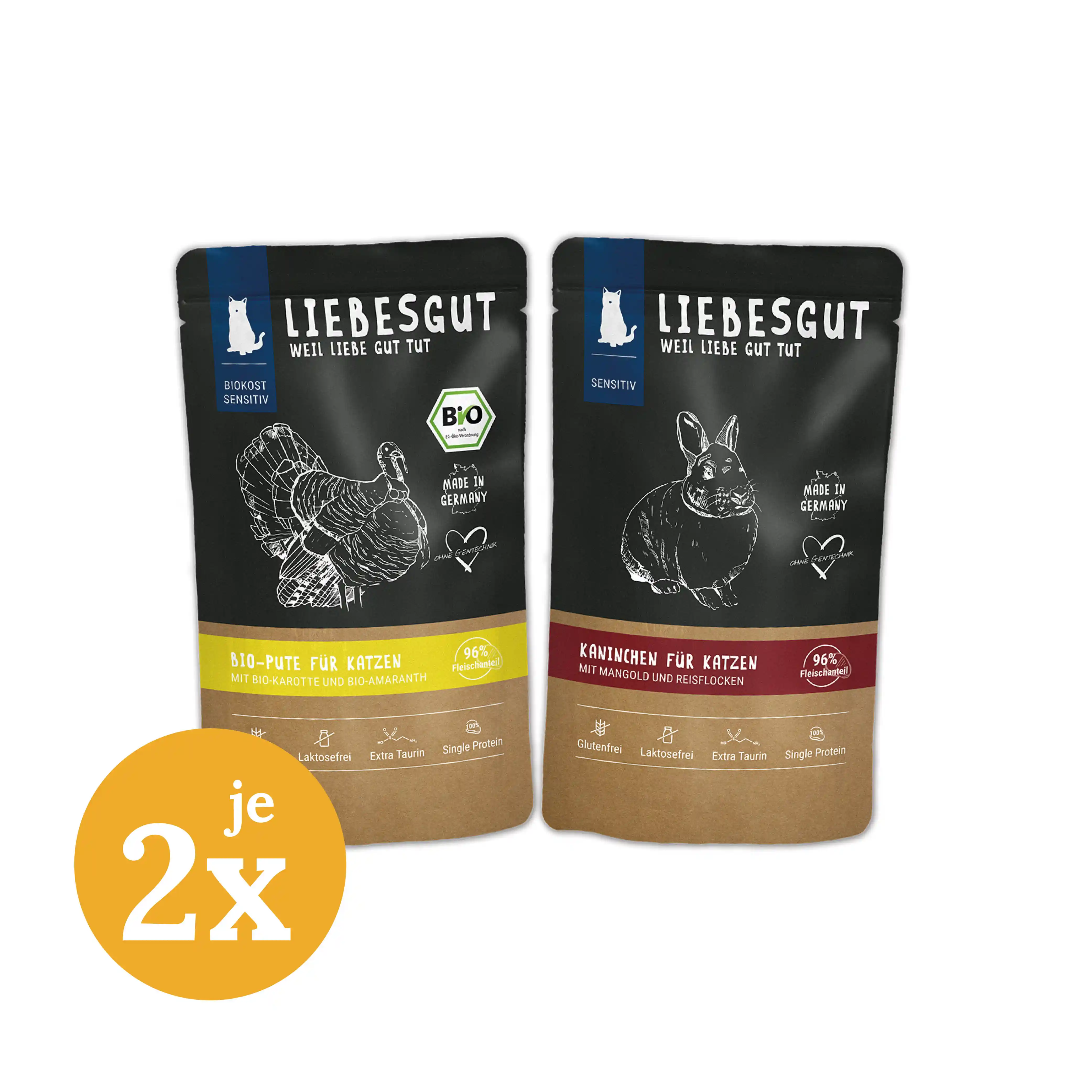 Probierpaket Katze Sensitiv 100 g