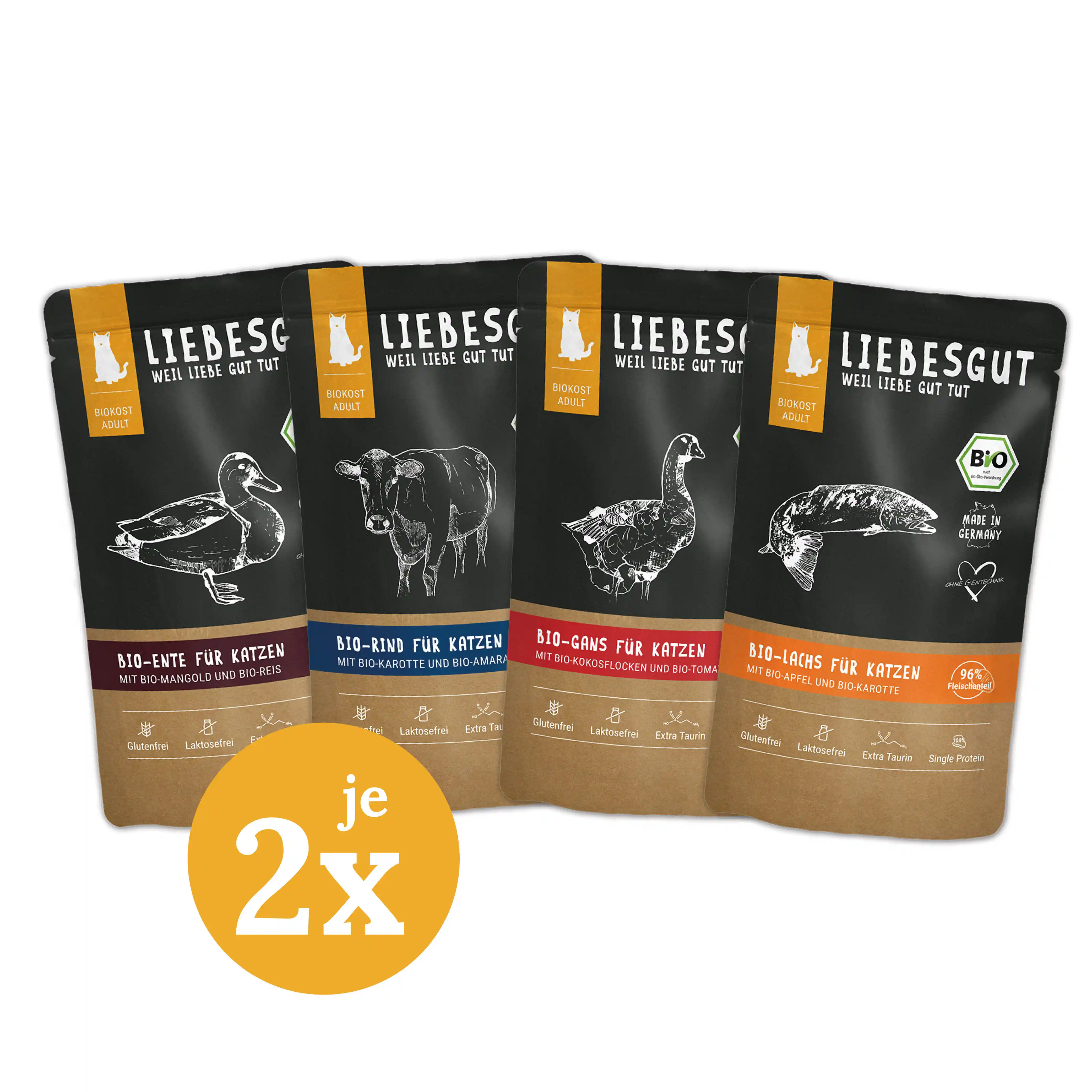 Probierpaket Katze Adult 100 g