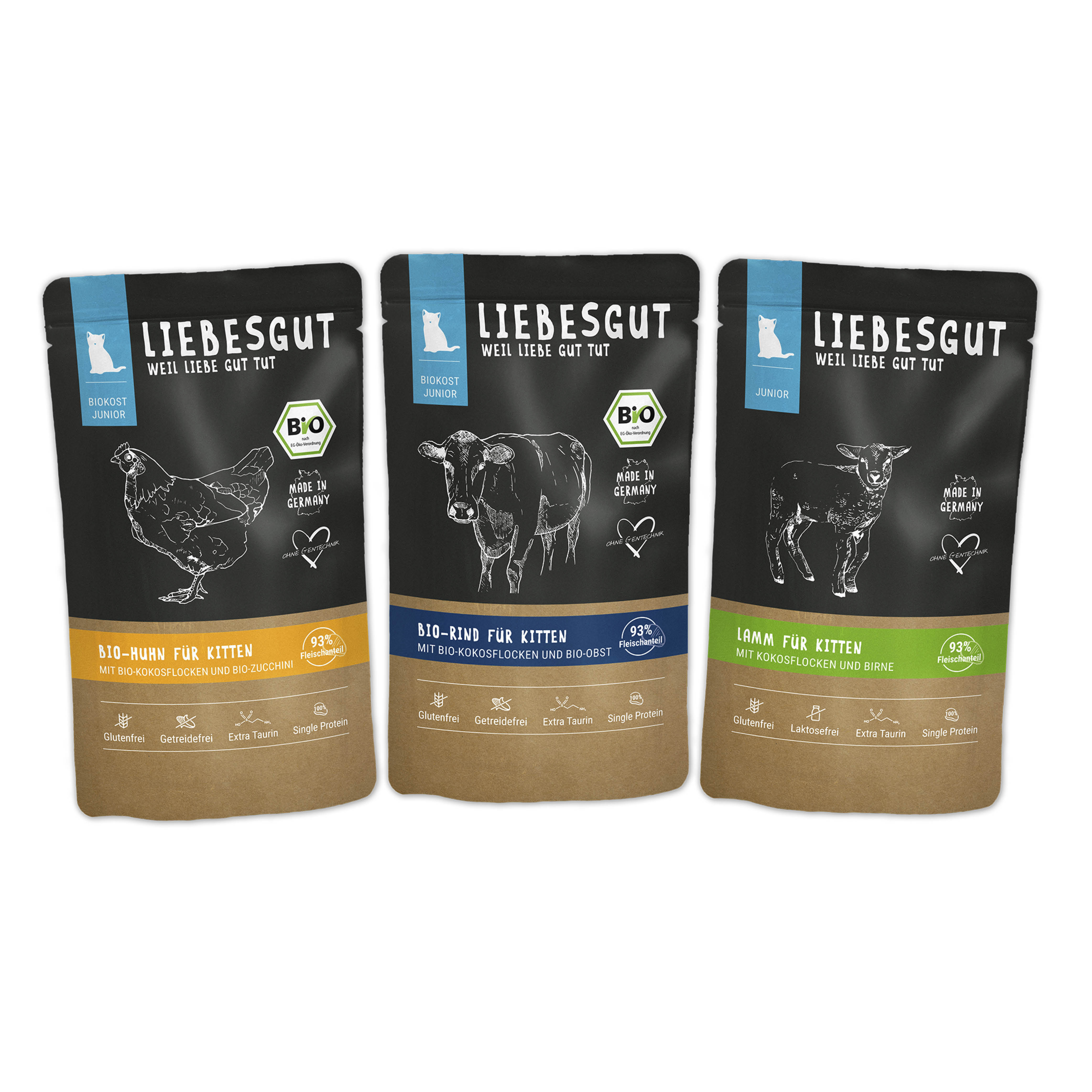 Probierpaket Katze Junior 6 x 100 g